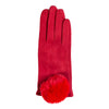 Mariah Gloves with Faux Fur Pompom