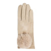 Mariah Gloves with Faux Fur Pompom