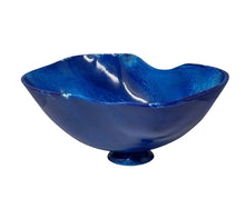  Large Blue Resin Fruit Bowl