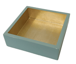  Celadon Lacquer Cocktail Napkin Holder