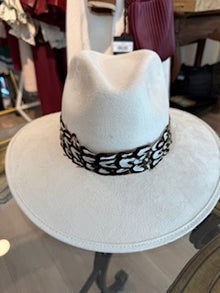  Cream Suede Hat #104
