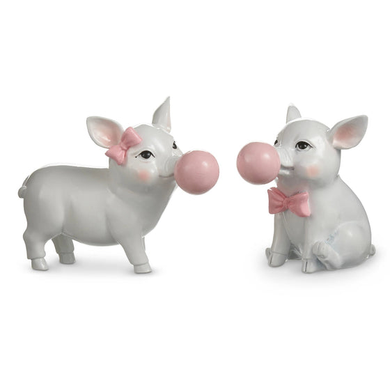 Piglet Blowing Bubble – Wildflowers