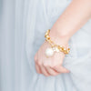 Cotton Pearl Toggle Bracelet