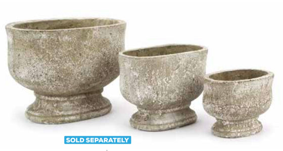 Medium Oval Garden Pedestal