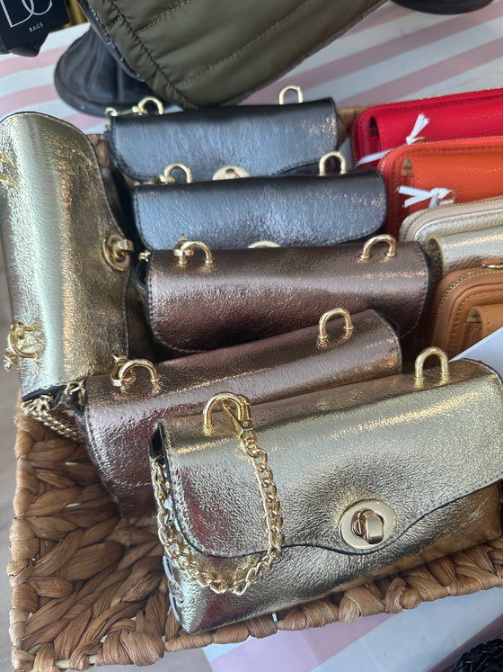 Mini Leather Crossbody