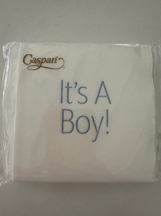 It's a Boy! Cocktail Napkin