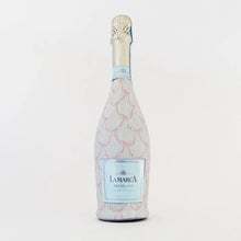  Champagne Bottle Wrap - Pink Bow