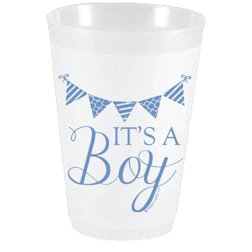 'It's A Boy' Frostflex Cups