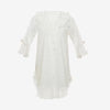 Lucy Ruffle Poet Nightshirt Pink