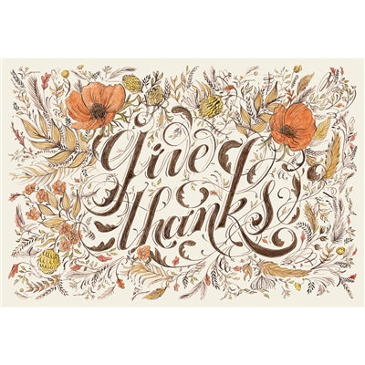 Give Thanks Placemat