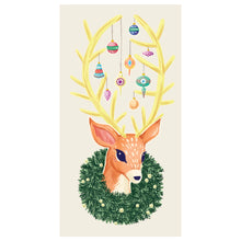  Reindeer Guest Napkin 16/Pk