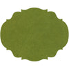 Die Cut Green French Frame Placemats