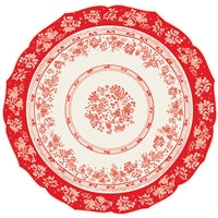 Die Cut Red Regal Placemats