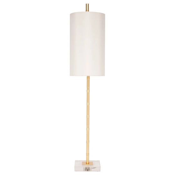 Gold Leaf Sheffler Bamboo Buffet Lamp