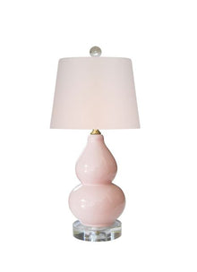  Pink Gourd Lamp