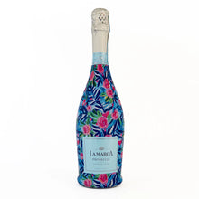  Champagne Bottle Wrap - Preppy Rose and Heart