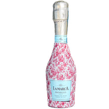  Champagne Bottle Wrap - Pink Floral