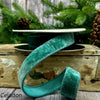 1" Lush Velvet Celadon with Gold Back 10