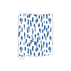 Blue Clubhouse Dot Table Runner