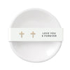 Love You Forever Earrings and Trinket Tray