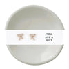 You Are a Gift Earrings and Trinket Tray