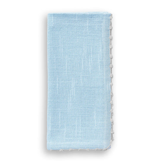 Knotted Edge Cotton Napkins Set of 4