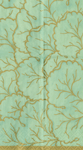 Gilded Majolica Celadon Guest Towel