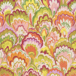 Marbled Ceramica Raspberry Chartreuse Luncheon Napkin