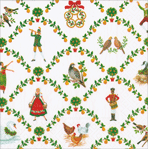  On the 12th Day Cocktail Napkins