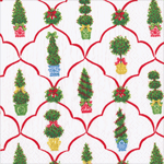  Petit Jardin De Noel Cocktail Napkin