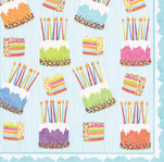  Cake Frosting Luncheon Napkin