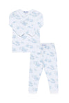 Toile Rocking Horse and Bear Pajamas