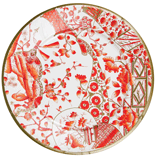  Gilded Porcelain Dinner Plate