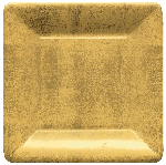  Gold Leaf Ivory Dessert Plate