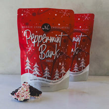  Peppermint Bark Trees 8oz in Zipper Bag