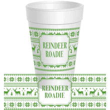  Reindeer Roadie Styrofoam Cups