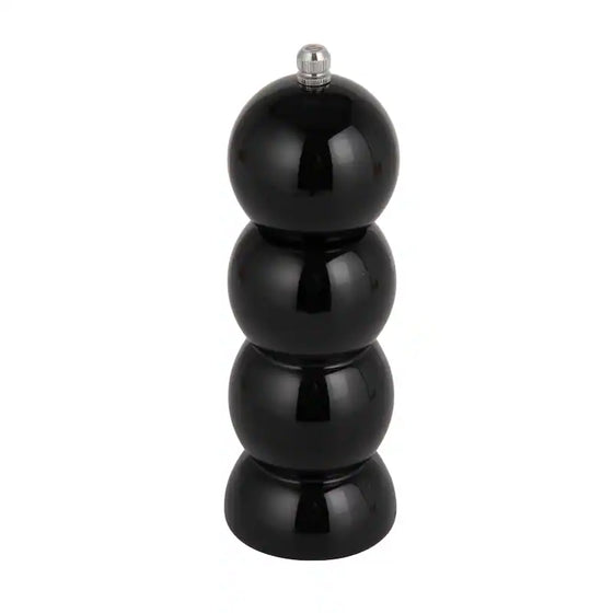 Black Enamel Salt and Pepper Mill