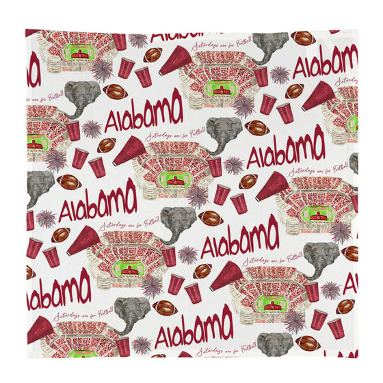 Alabama Football Kitchen Square