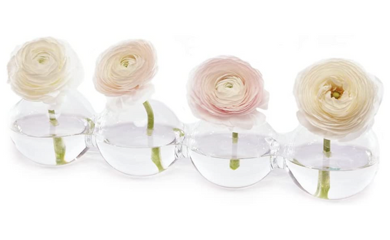 Four Bulb Caterpillar Vase