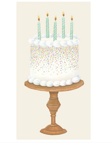  Birthday Cake Guest Napkin