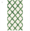 Green Lattice Guest Napkin