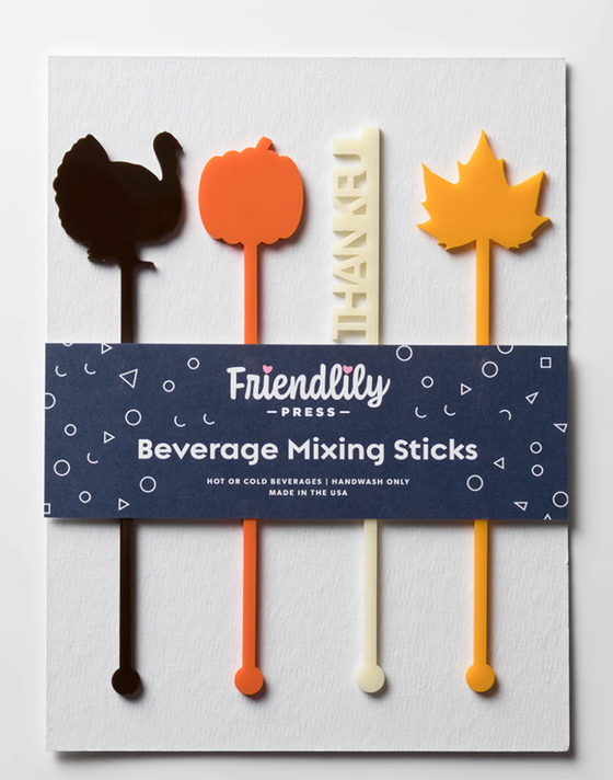 Thanksgiving Drink Stirrers