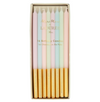 Laduree Gold Dipped Tall Tapered Candles