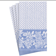  French Blue Oak Leaves & Acorns Guest Towel