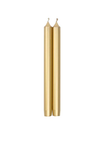  Gold Dripless Candle 12"