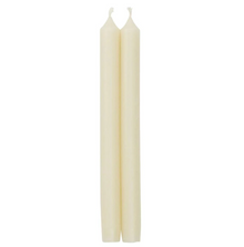 Ivory Dripless Candle 12"