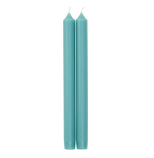  Turquoise Dripless Candle 10"