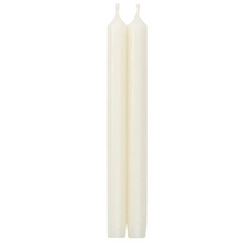  White Dripless Candle 12"