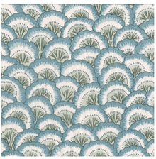  Blue Scallop Pontchartrain Guest Towel