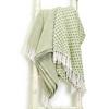 Country Side Green Throw Blanket